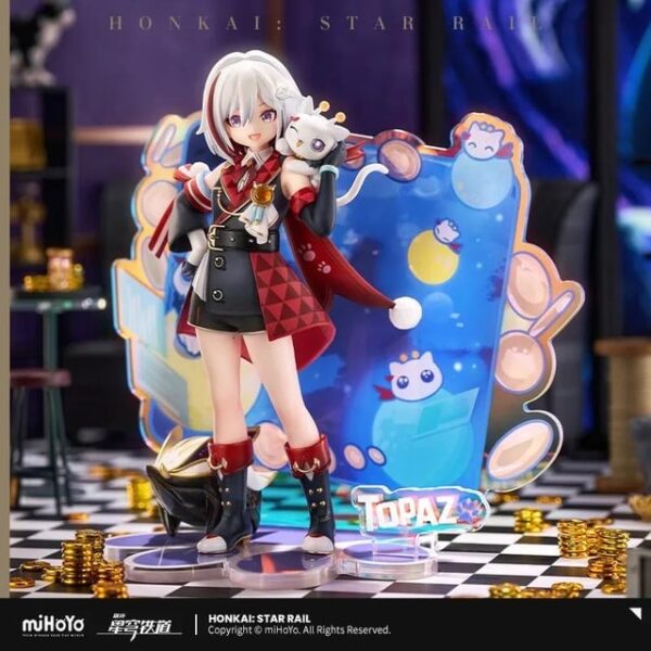 Honkai: Star Rail : Figurine Topaz & Numby - Little Cat Series