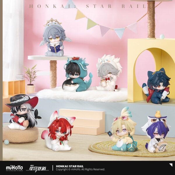 Honkai: Star Rail : Mystery box (Dan Heng, Sunday, Blade etc...) - Boys Dormitory Series Q Version