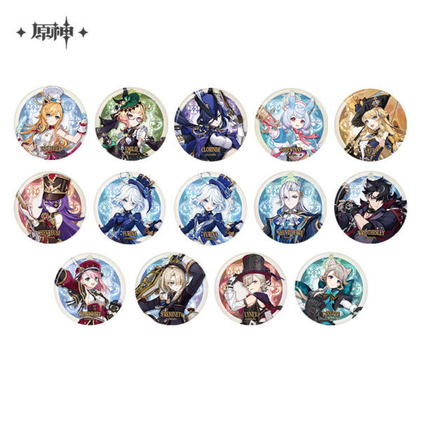 Genshin Impact : Badge – Fontaine Theme Series