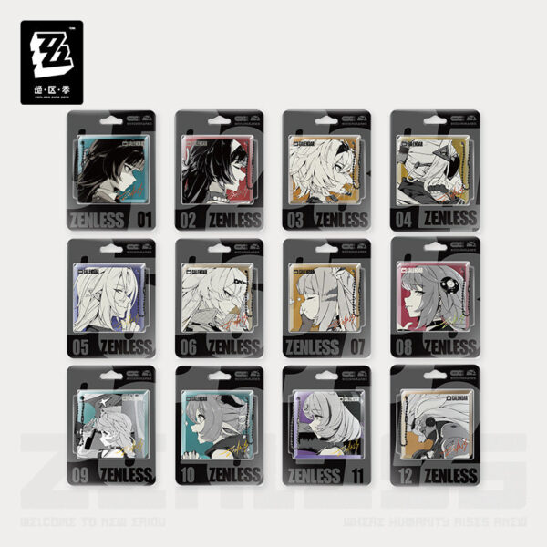 Zenless Zone Zero : Porte clés en acrylique - Time Frequency Modulation Serie Vol.2
