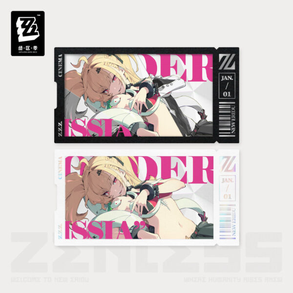 Zenless Zone Zero : Ticket de Cinéma Metropolitan Order Division – Mindscape Series