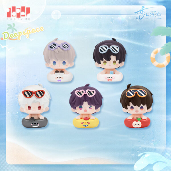 Love and DeepSpace : Figurines Assises - Glimmer Leisure Series