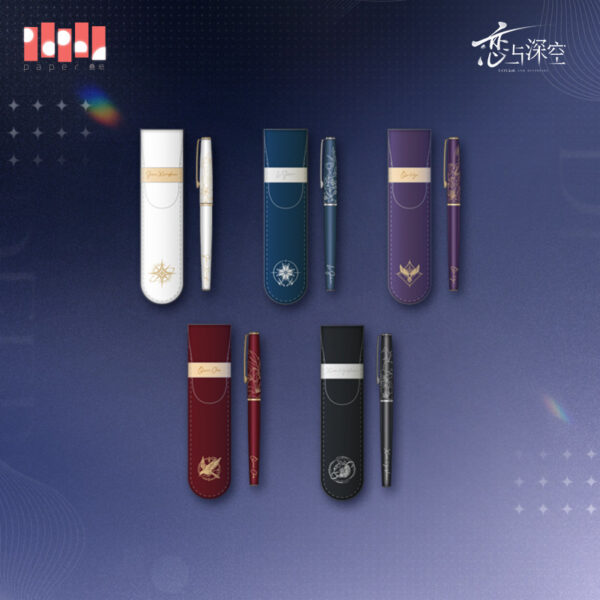 Love and DeepSpace : Stylo Plume avec étui - Echoes of Bygone Days Series